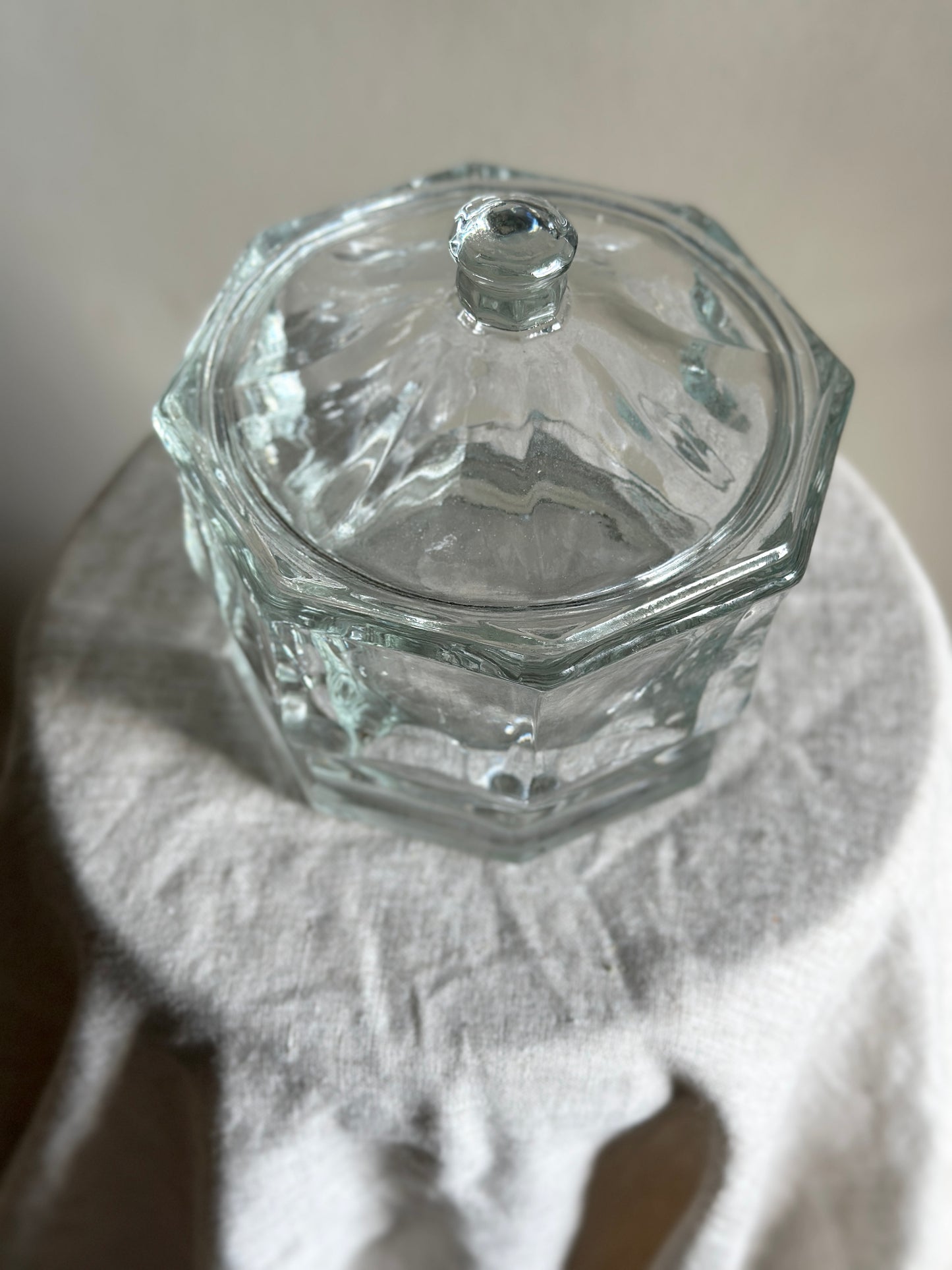 Indiana Glass Lidded Dish