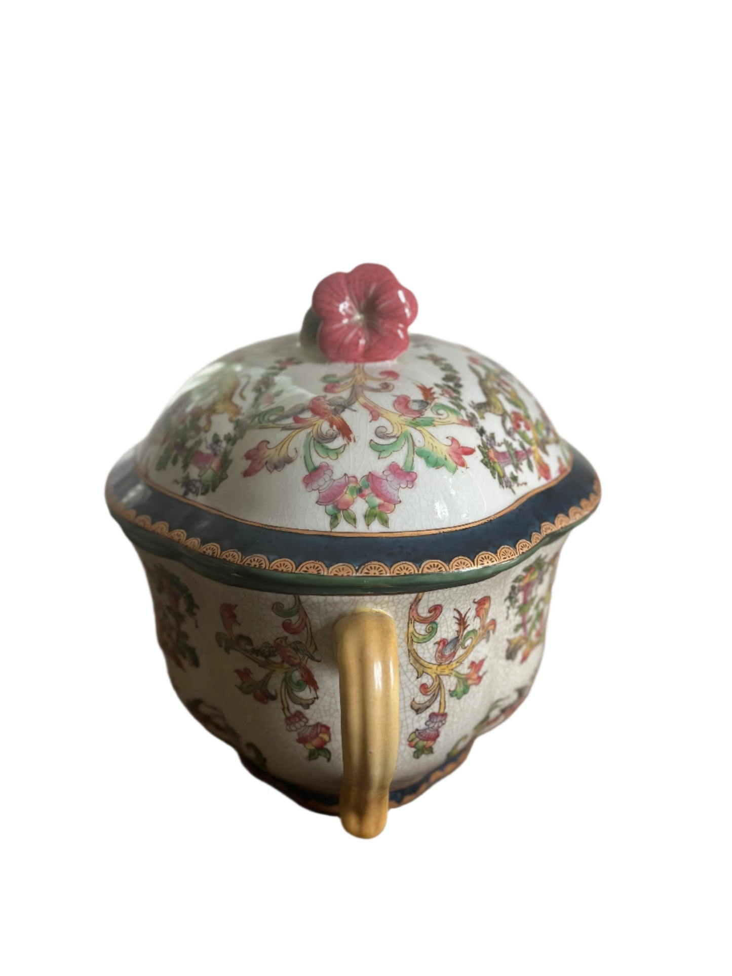 Hua Rong Tang Zhi Porcelain Lidded Tureen