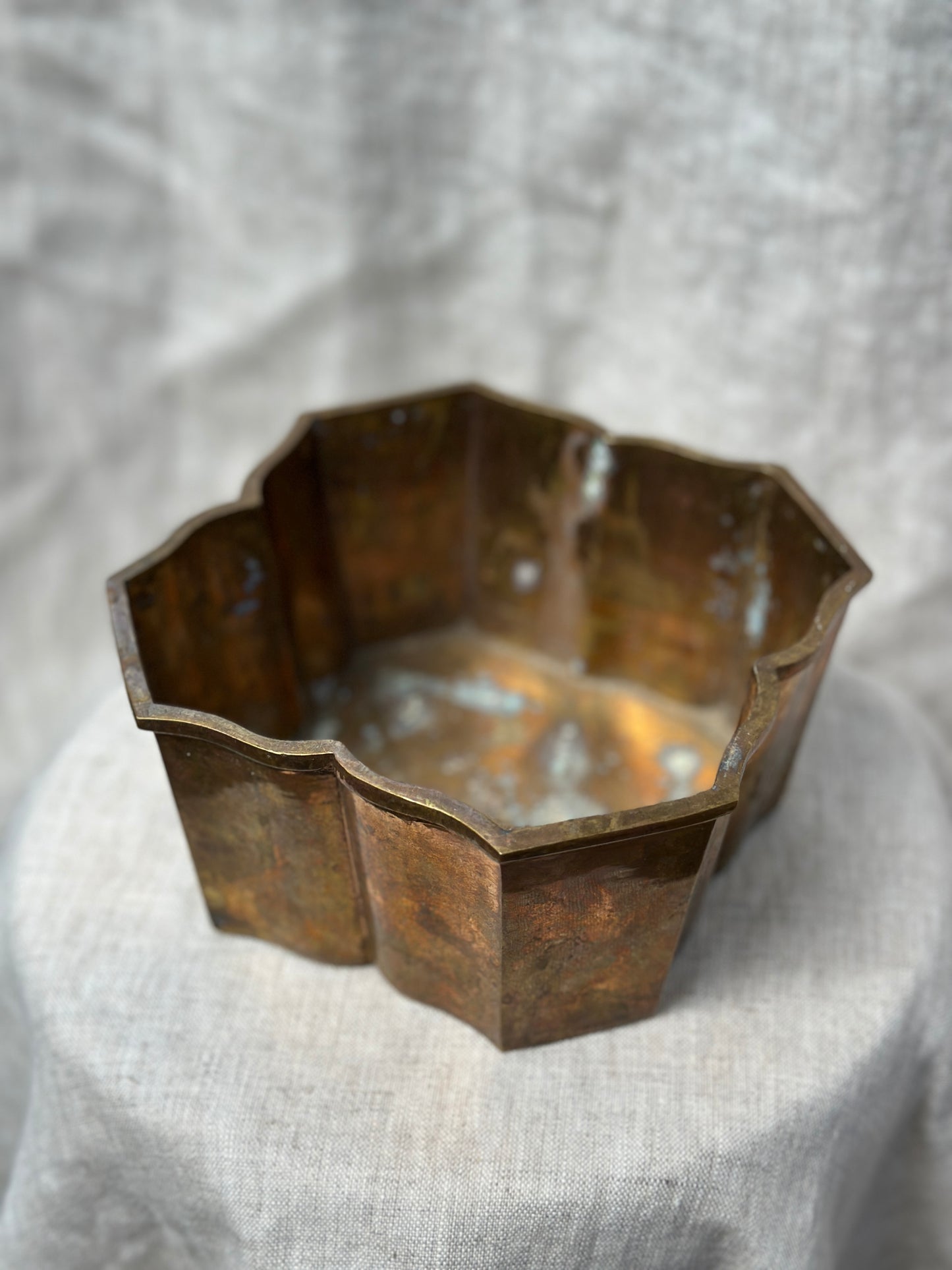 Brass Planter