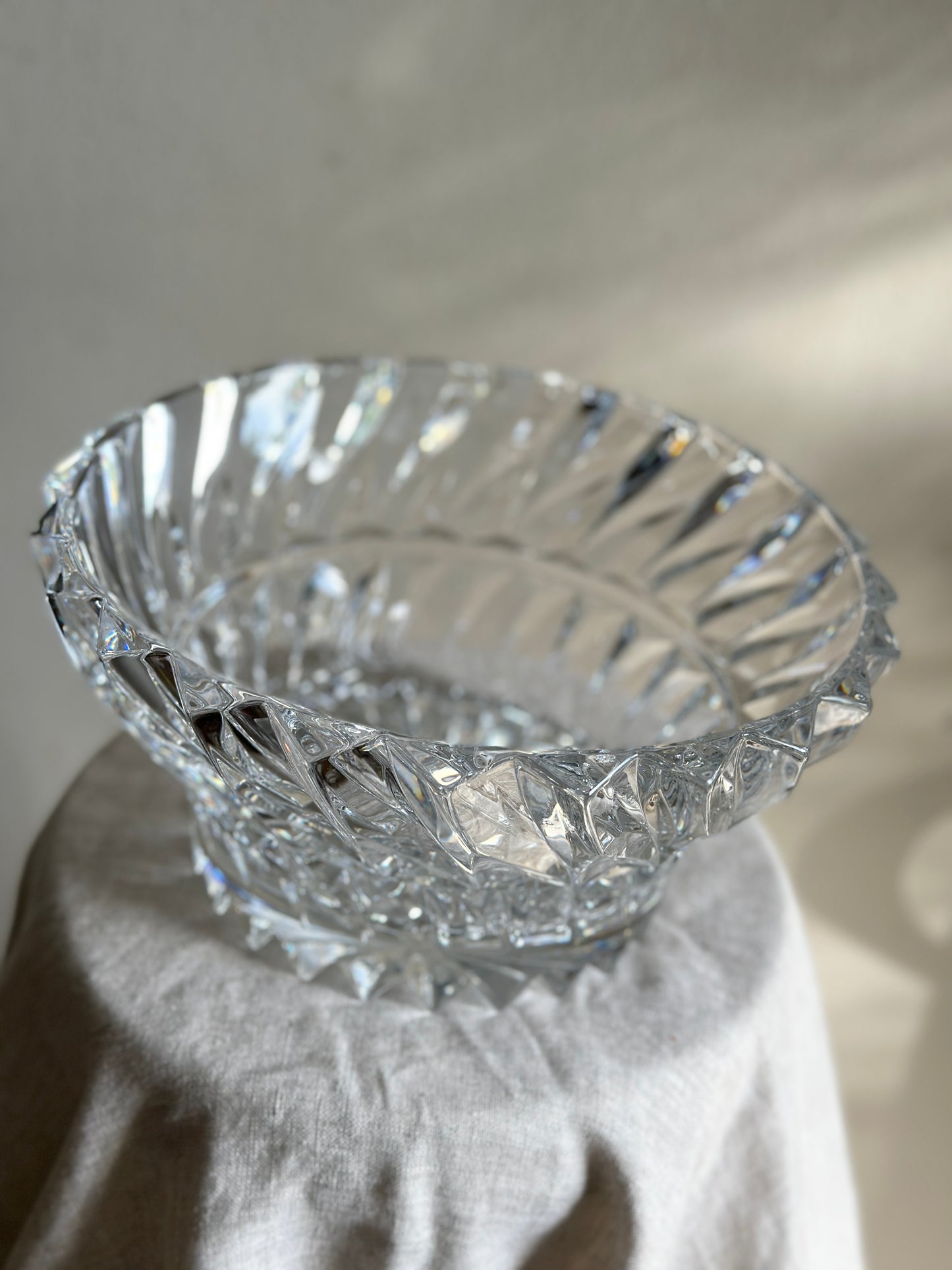 Mikasa Rainer Crystal Bowl