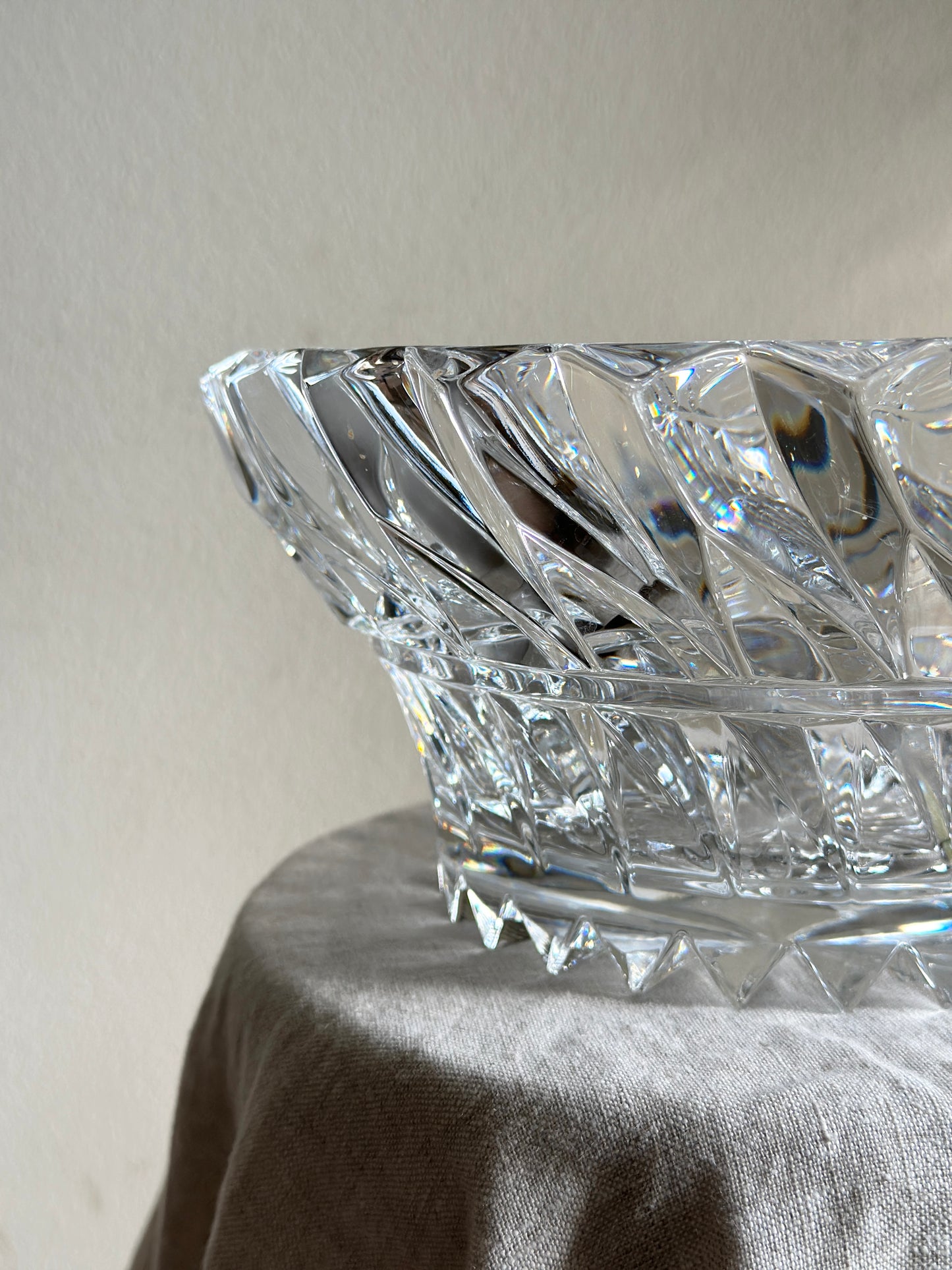 Mikasa Rainer Crystal Bowl