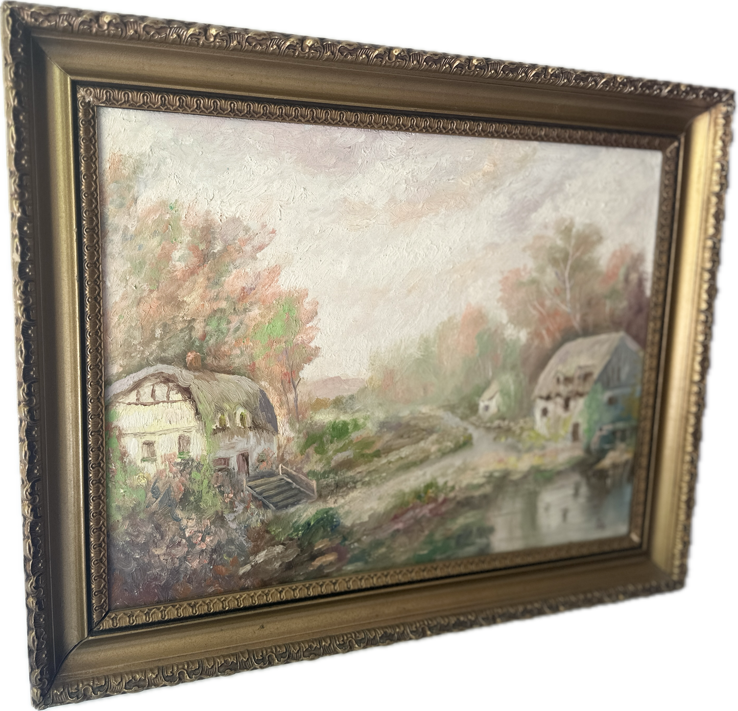 Original Oil signed by Pote