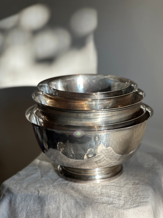 64 oz Silver Plate Bowl, Gorham 10"