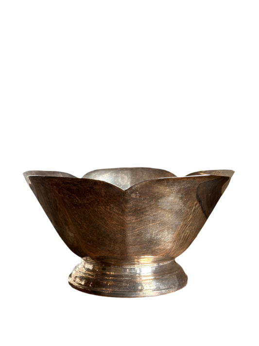 Silver Lotus Bowl
