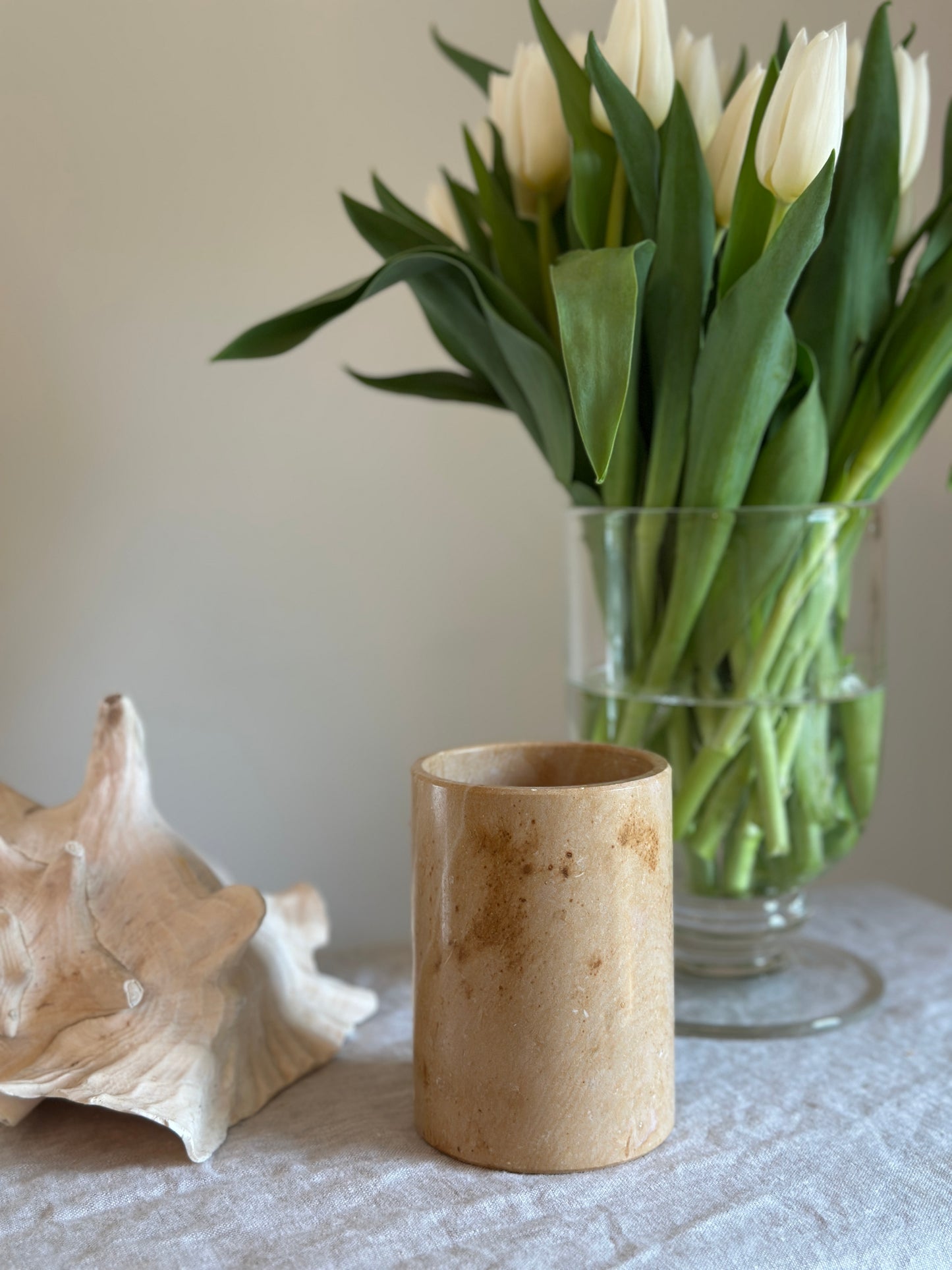 Vintage Marble Tumbler (16 oz)