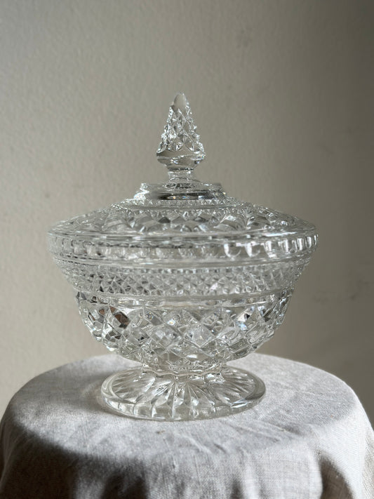 Wexford Lidded Glass Dish