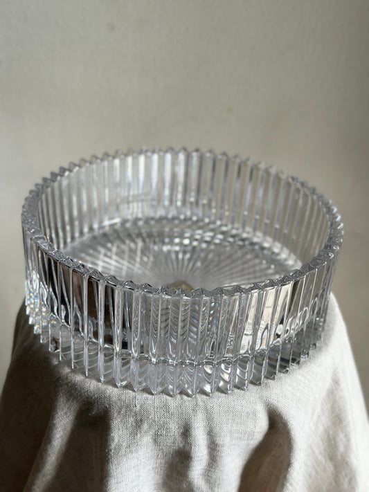 Mikasa Diamond Fire Crystal Bowl