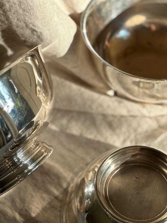 40 oz Silver Plate Bowl, Gorham 8”