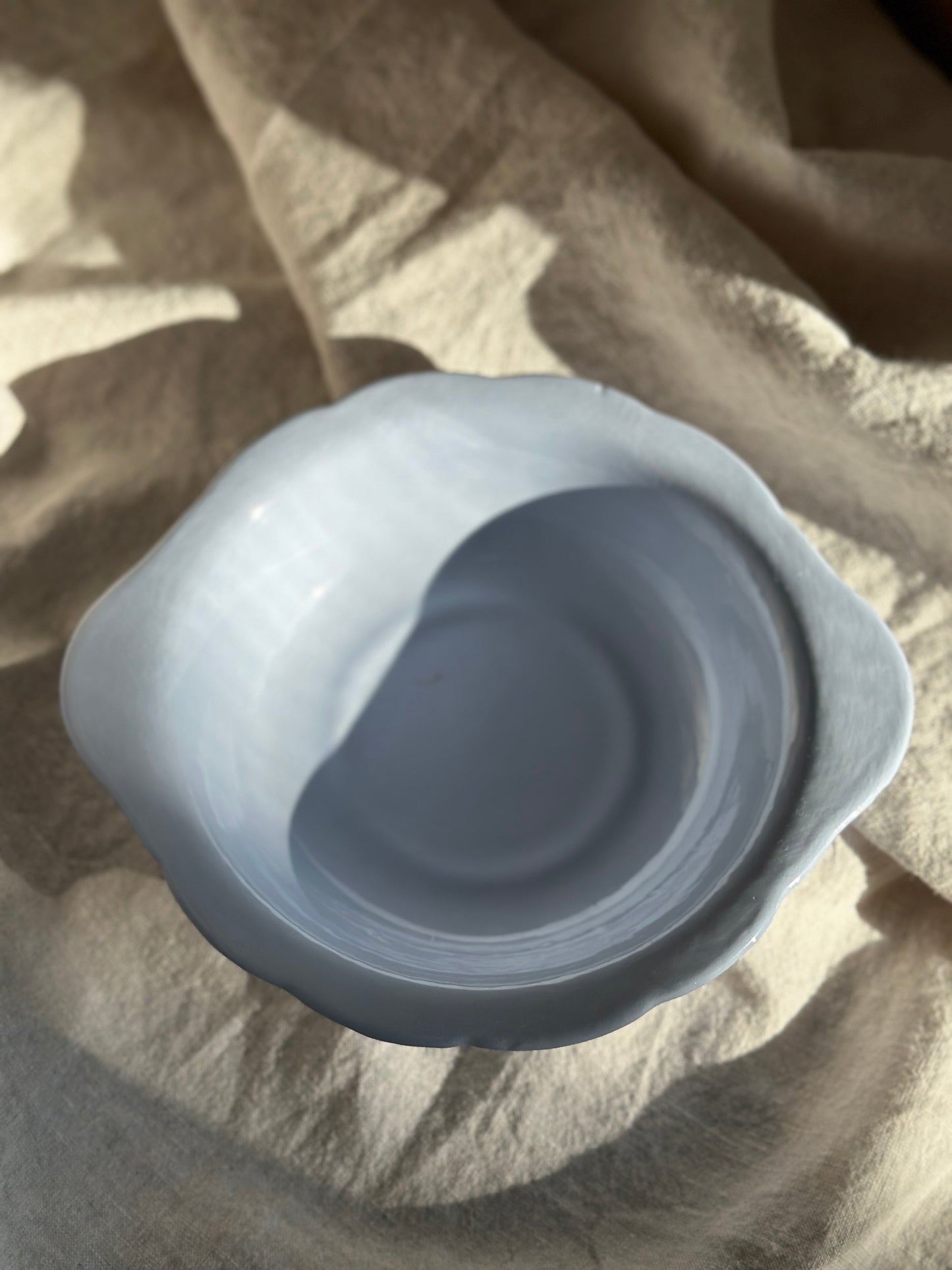 16 oz Blue Ironstone Bowl