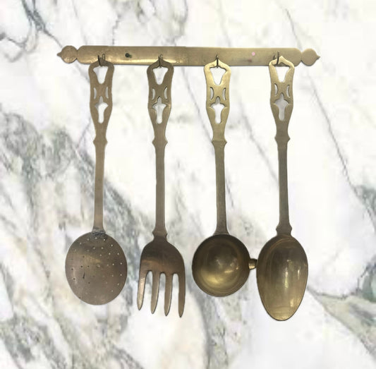 Brass Kitchen Set