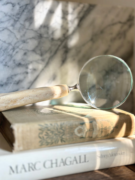 Bone Handled Magnifying Glass