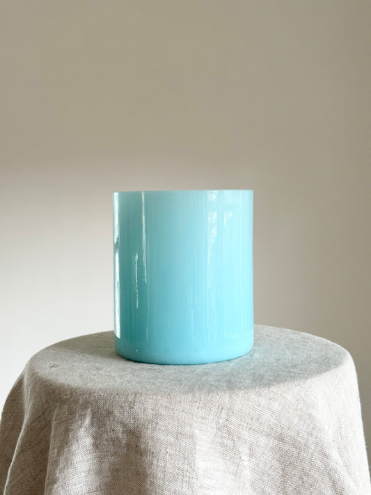 Blue Opaline Candle & Salt Soak Gift Set