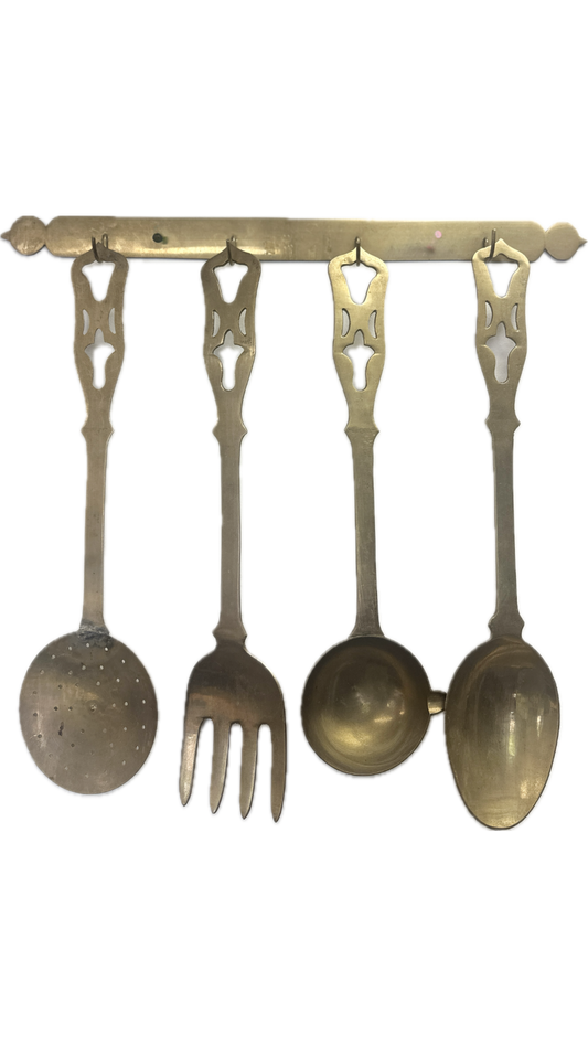 Brass Kitchen Set