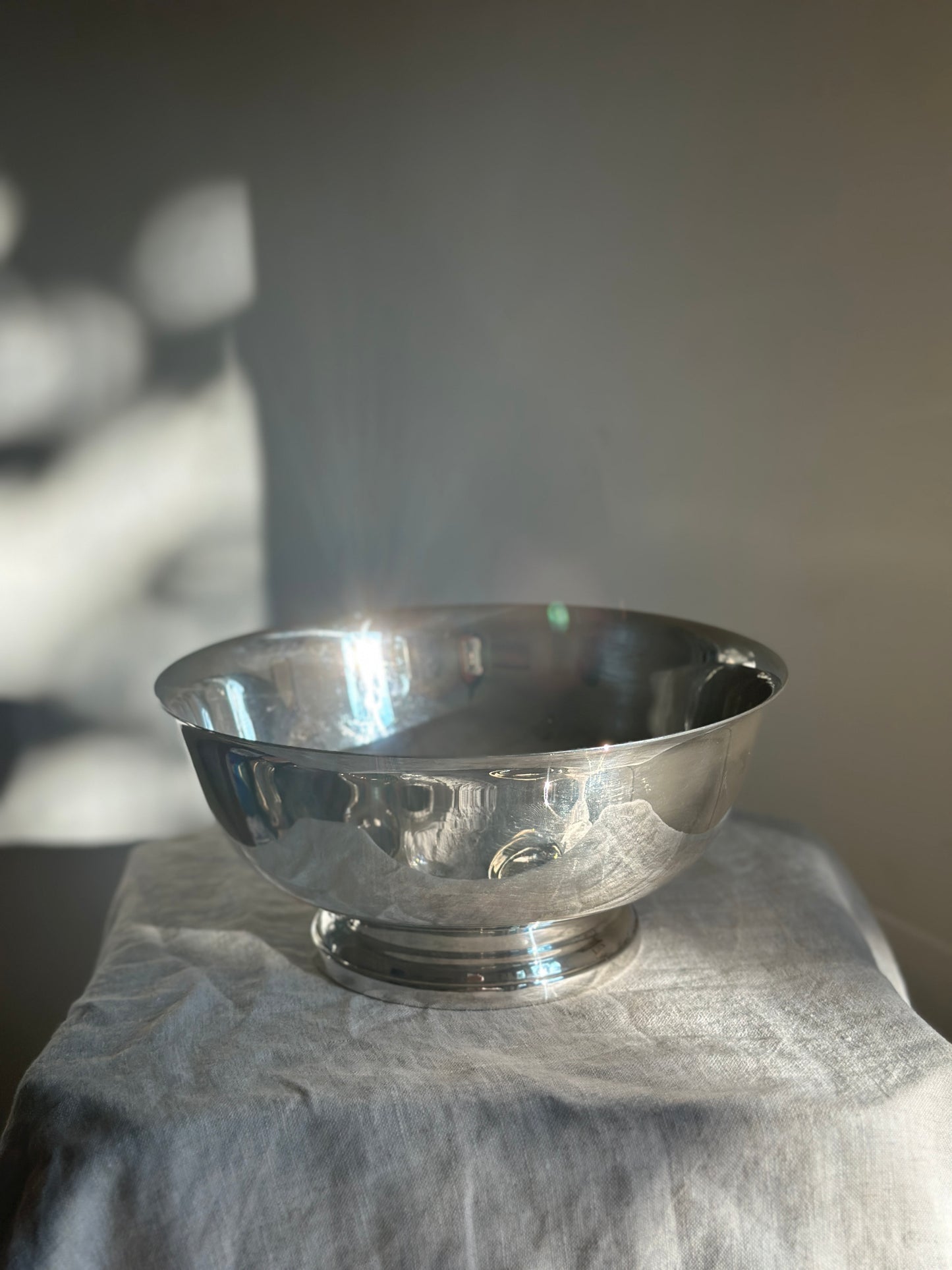 48 oz Silver Plate Bowl, Gorham 9”