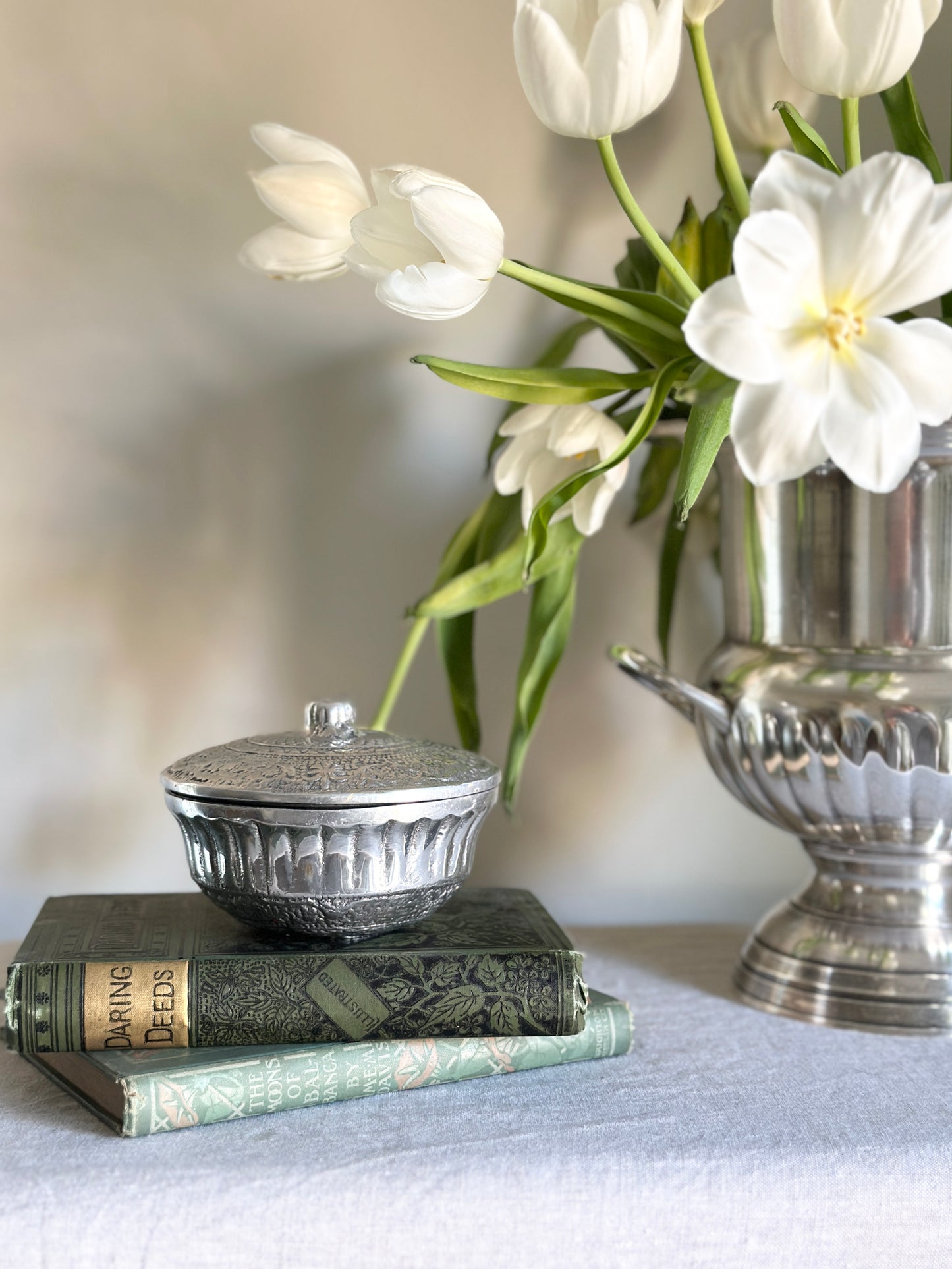 Holland Boone Polished Pewter Box (10 oz)