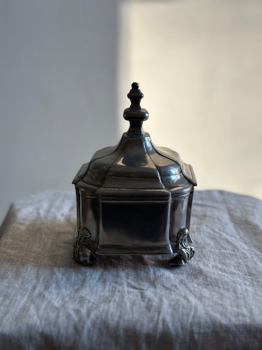 Pewter Lidded Box