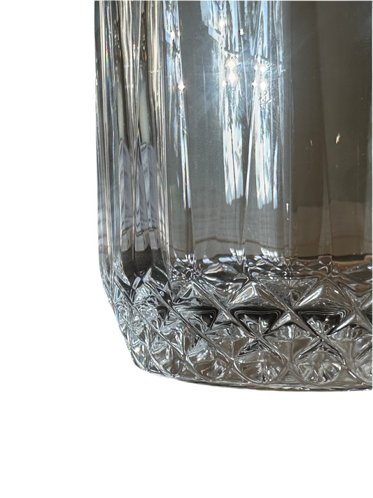 CDA Crystal Biscuit Jar (no lid)