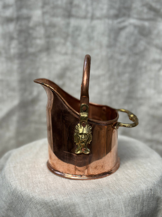 Copper Skuttle Bucket