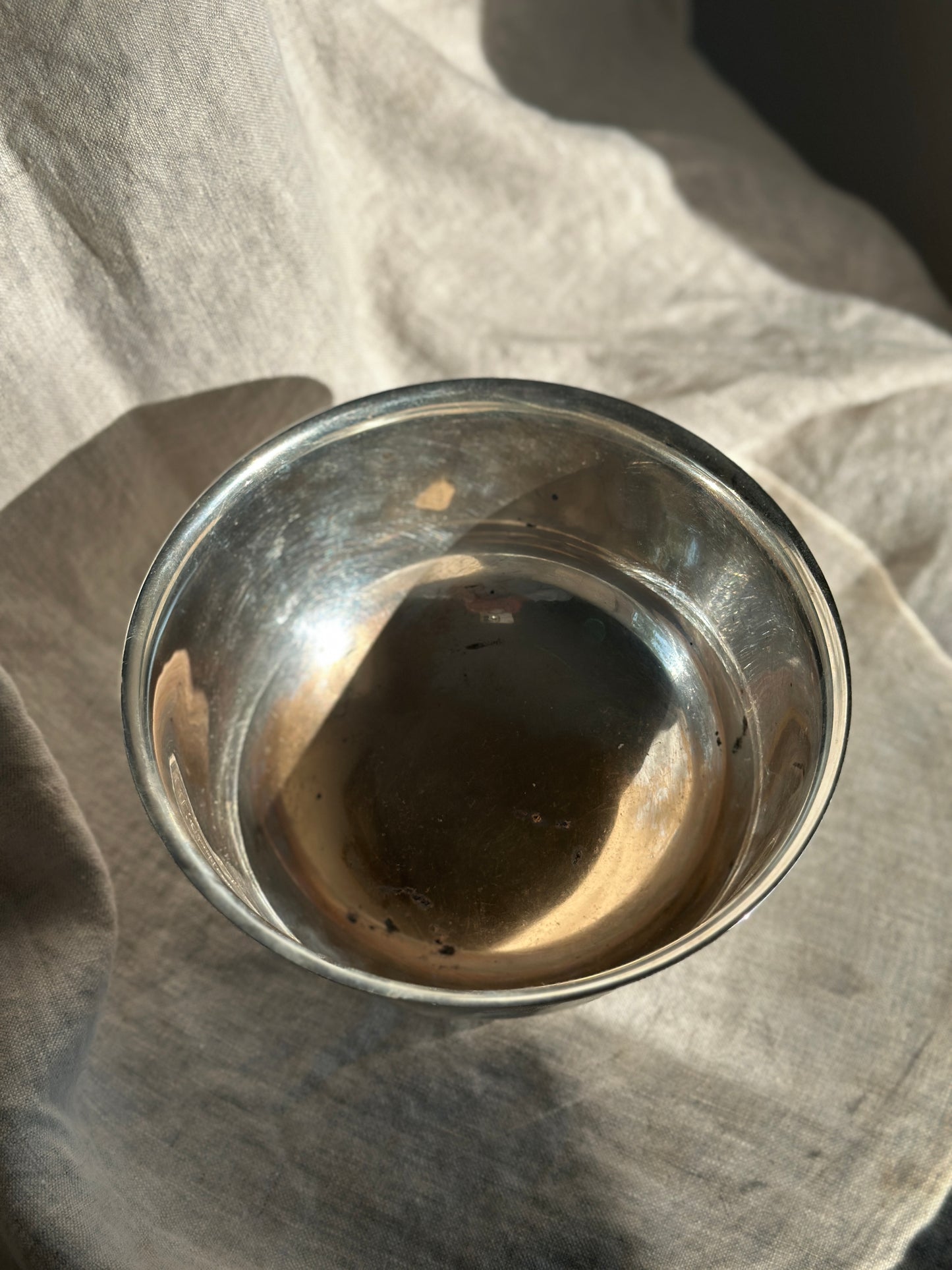 32 oz Silver Plate Bowl WM Rogers 7”