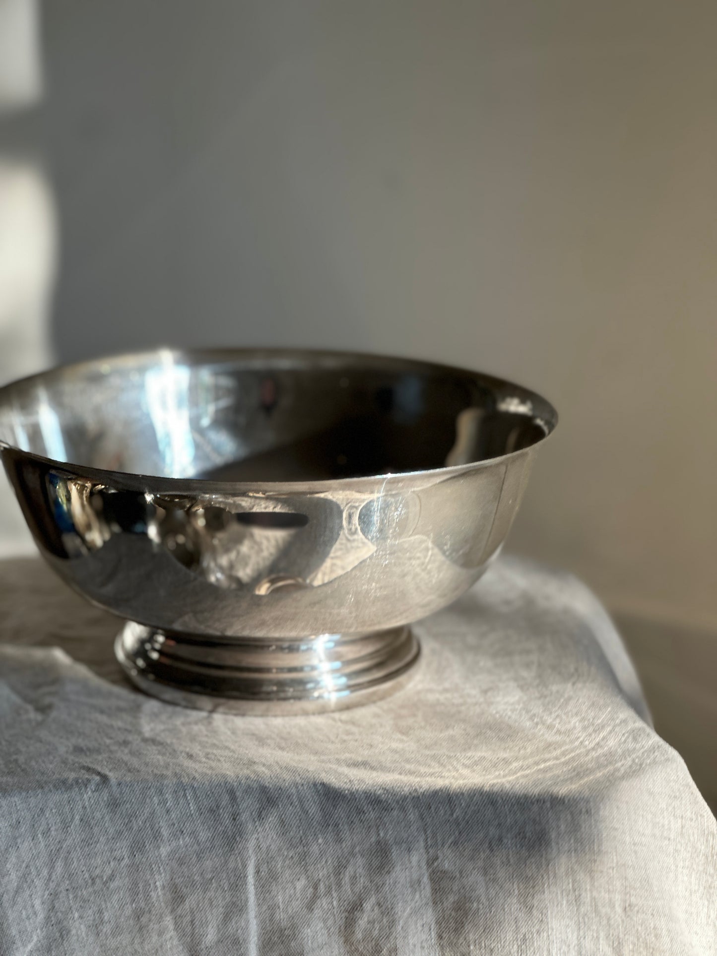 48 oz Silver Plate Bowl, Gorham 9”