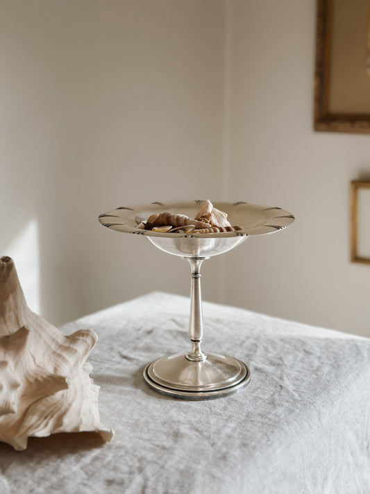 Silver Plate Pedestal (Rondane)