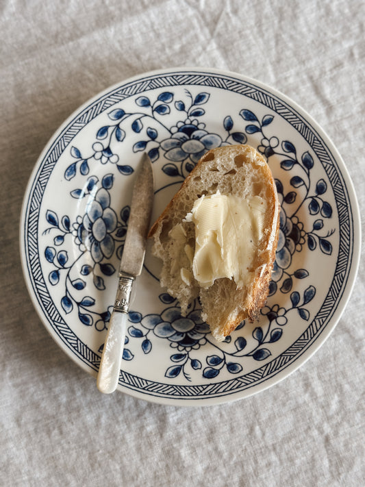 Vintage Blue and White Plates (SET)