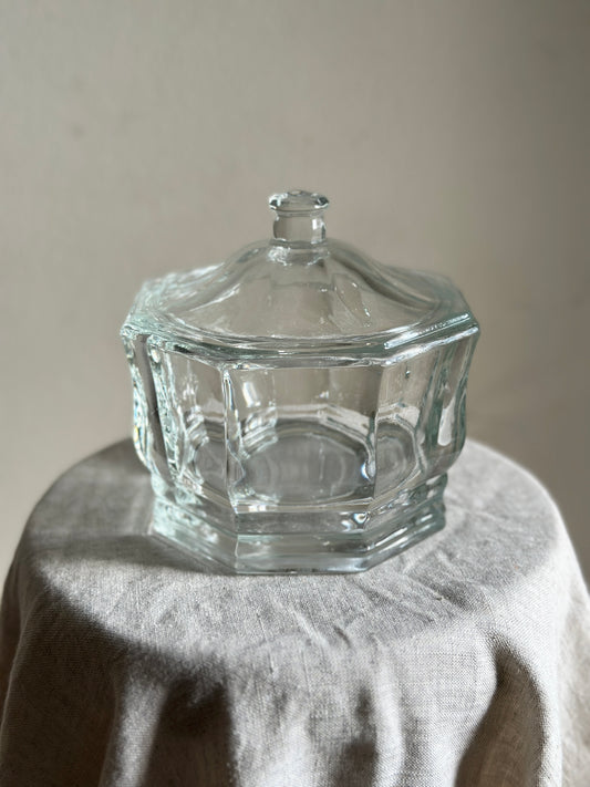 Indiana Glass Lidded Dish