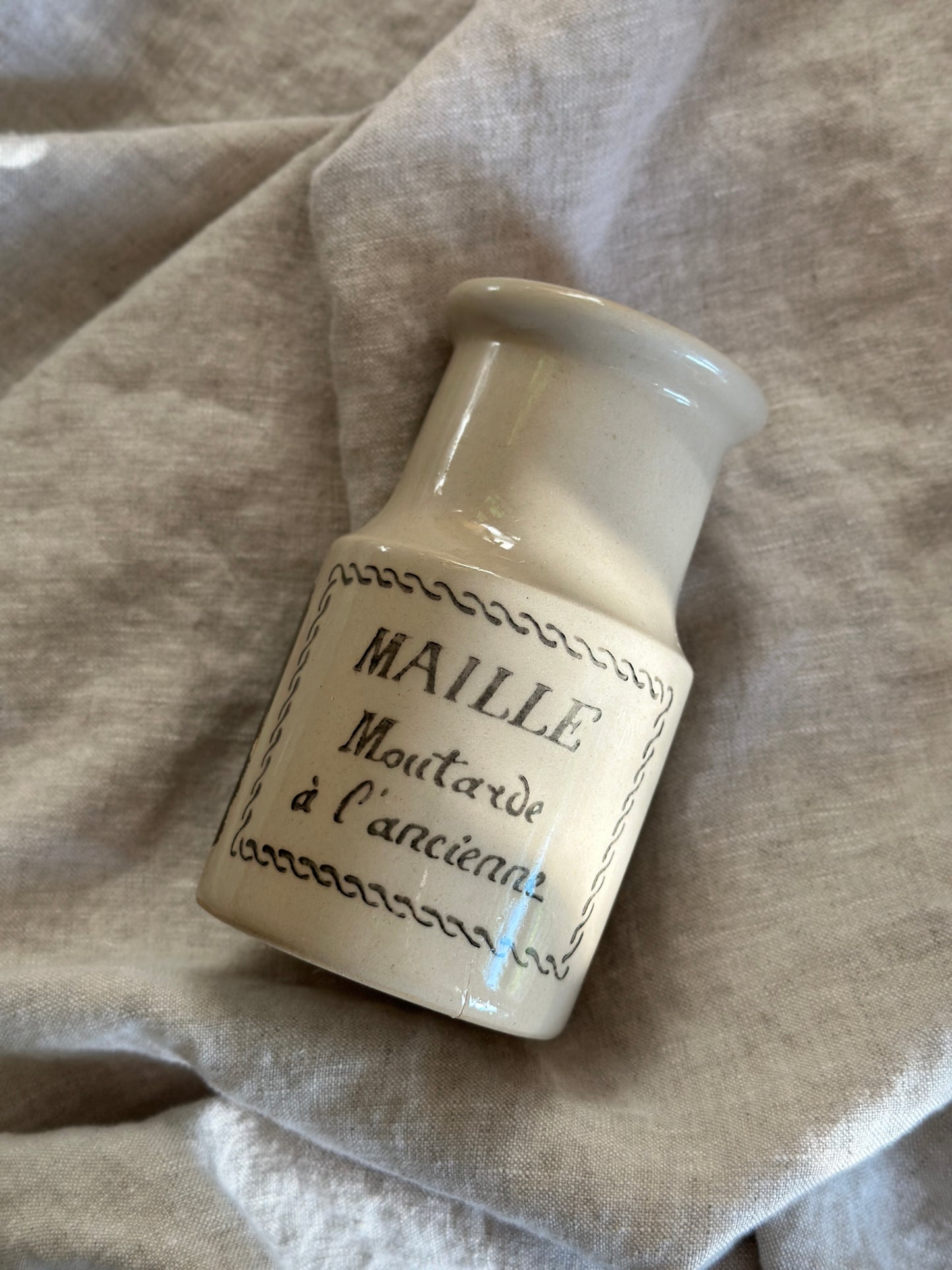 French Mustard Jar