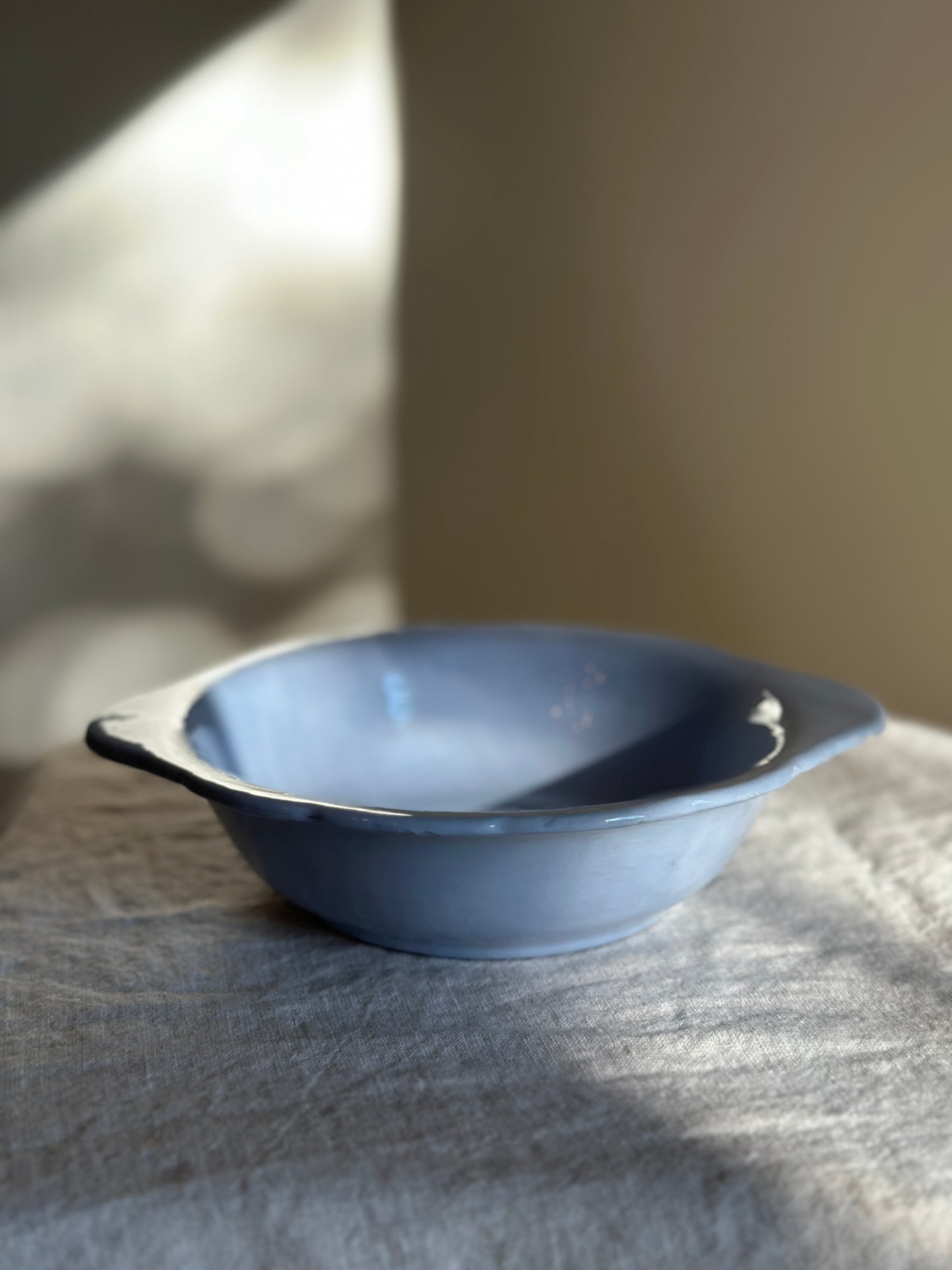 16 oz Blue Ironstone Bowl