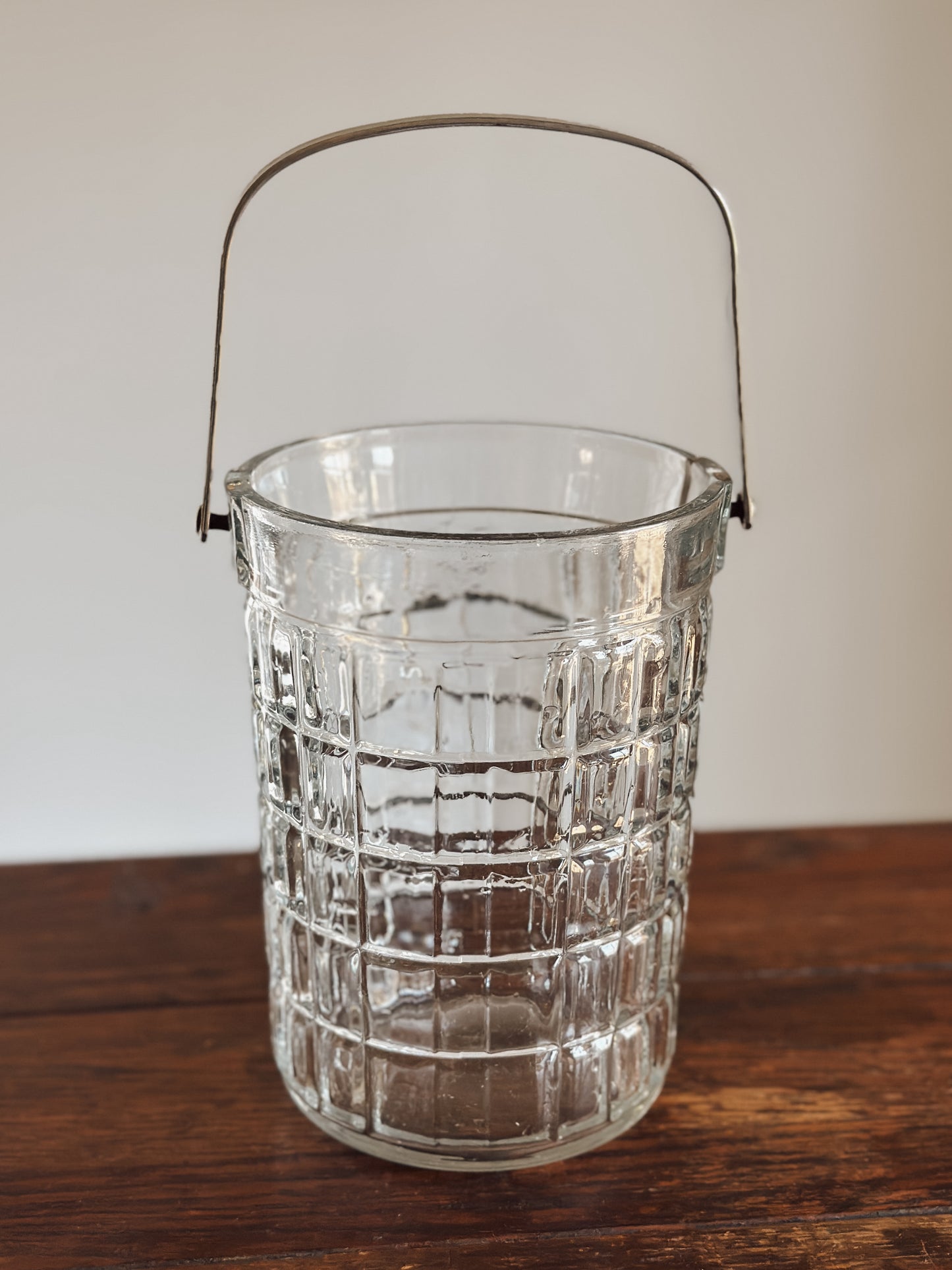 Glass Block Ice Bucket (32 oz)