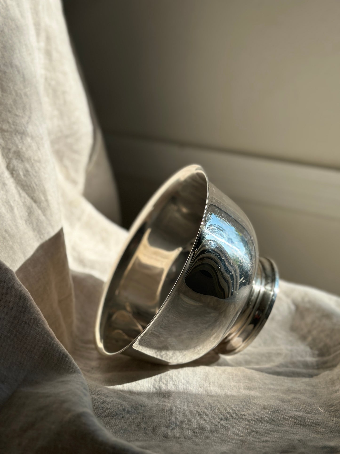 32 oz Silver Plate Bowl WM Rogers 7”