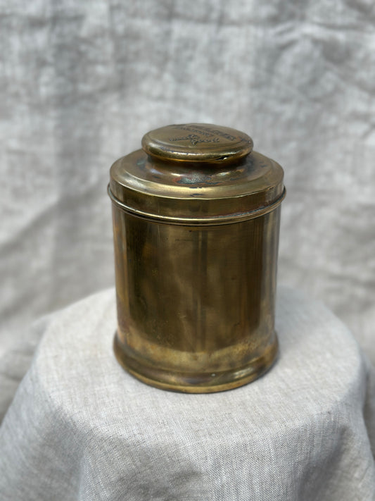 Brass Tobacco Humidor