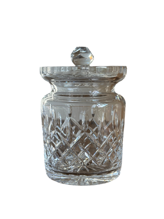 Crystal Biscuit Jar