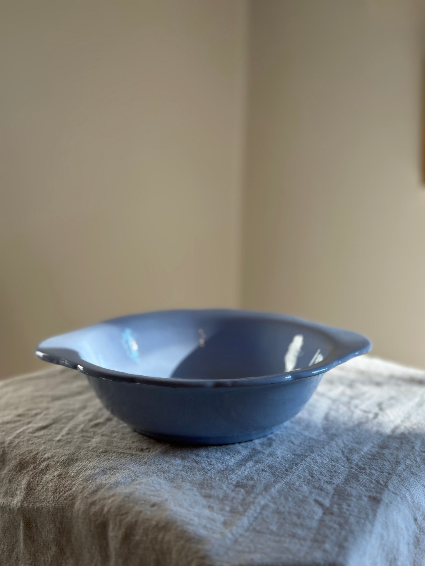 16 oz Blue Ironstone Bowl