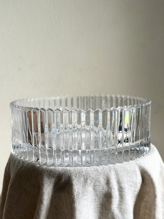 Mikasa Diamond Fire Crystal Bowl