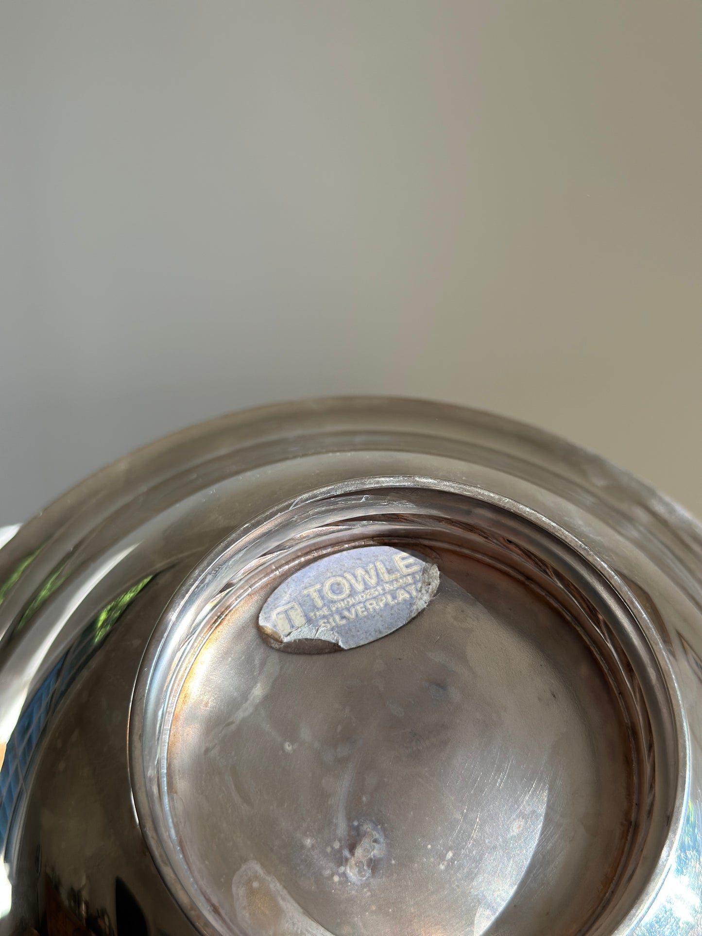 Silver Plate Bowl, Towle