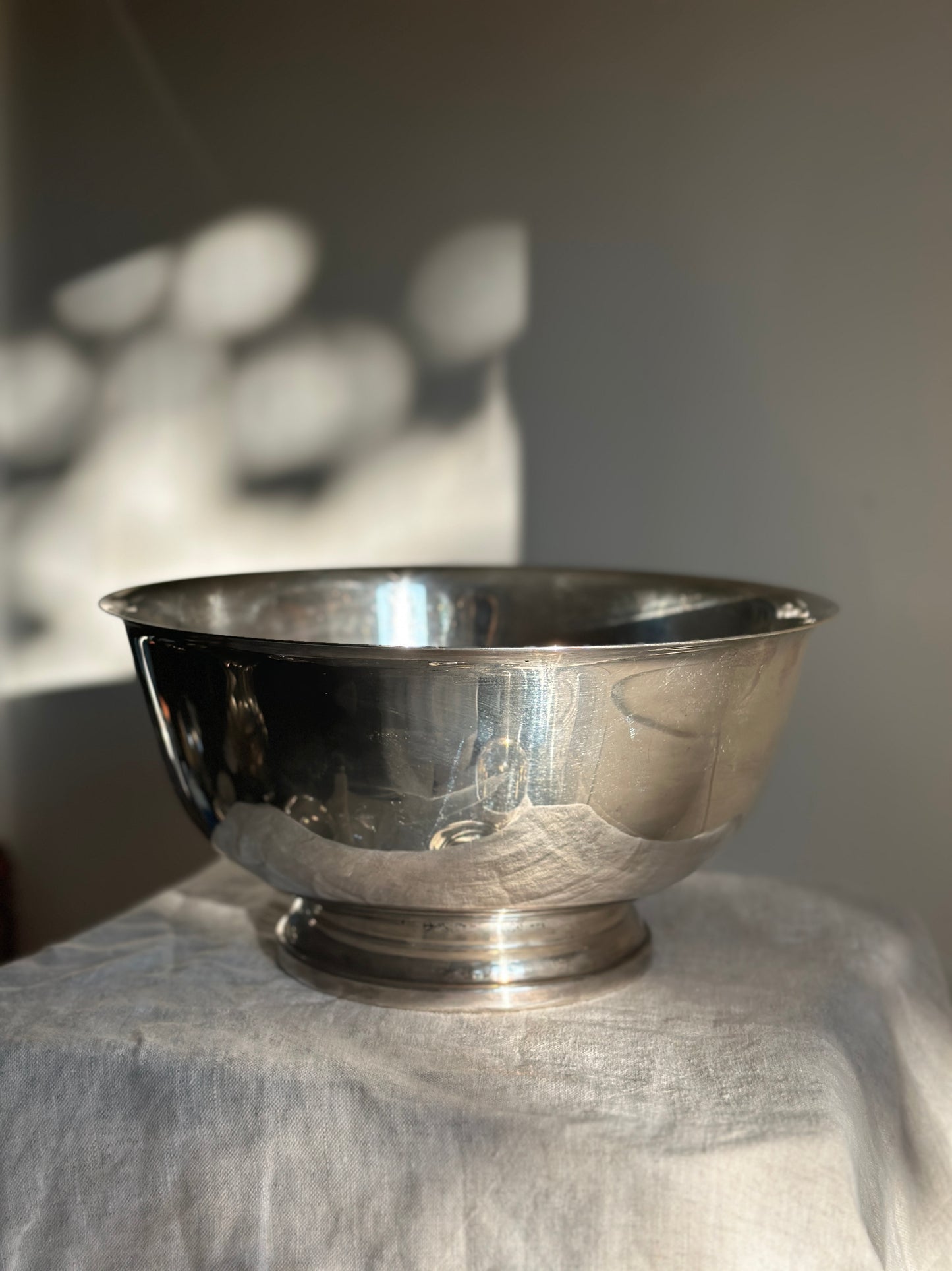 64 oz Silver Plate Bowl, Gorham 10"
